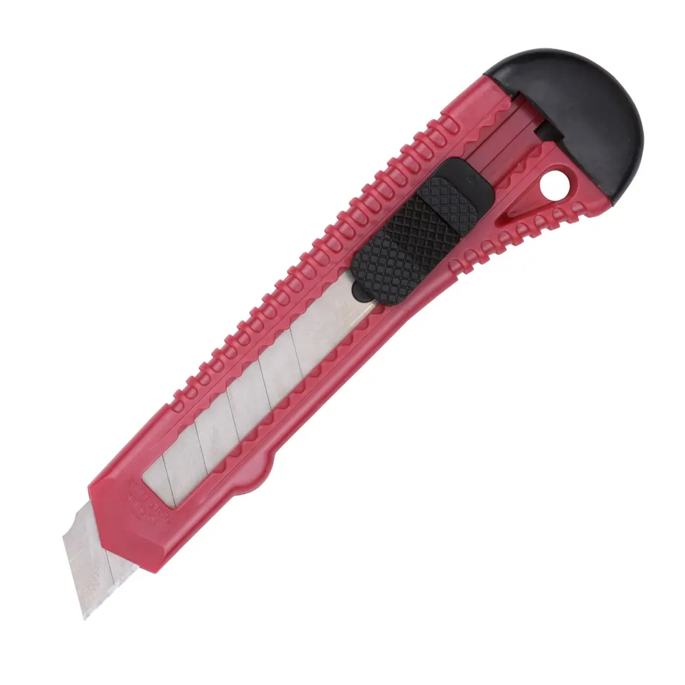 Нож строительный Курс Лайт 10166 пластиковый корпус сегментное лезвие 18 мм FIT STLM-2036344