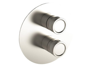 Встраиваемый термостатический смеситель для душа из нержавеющей стали с переключателем