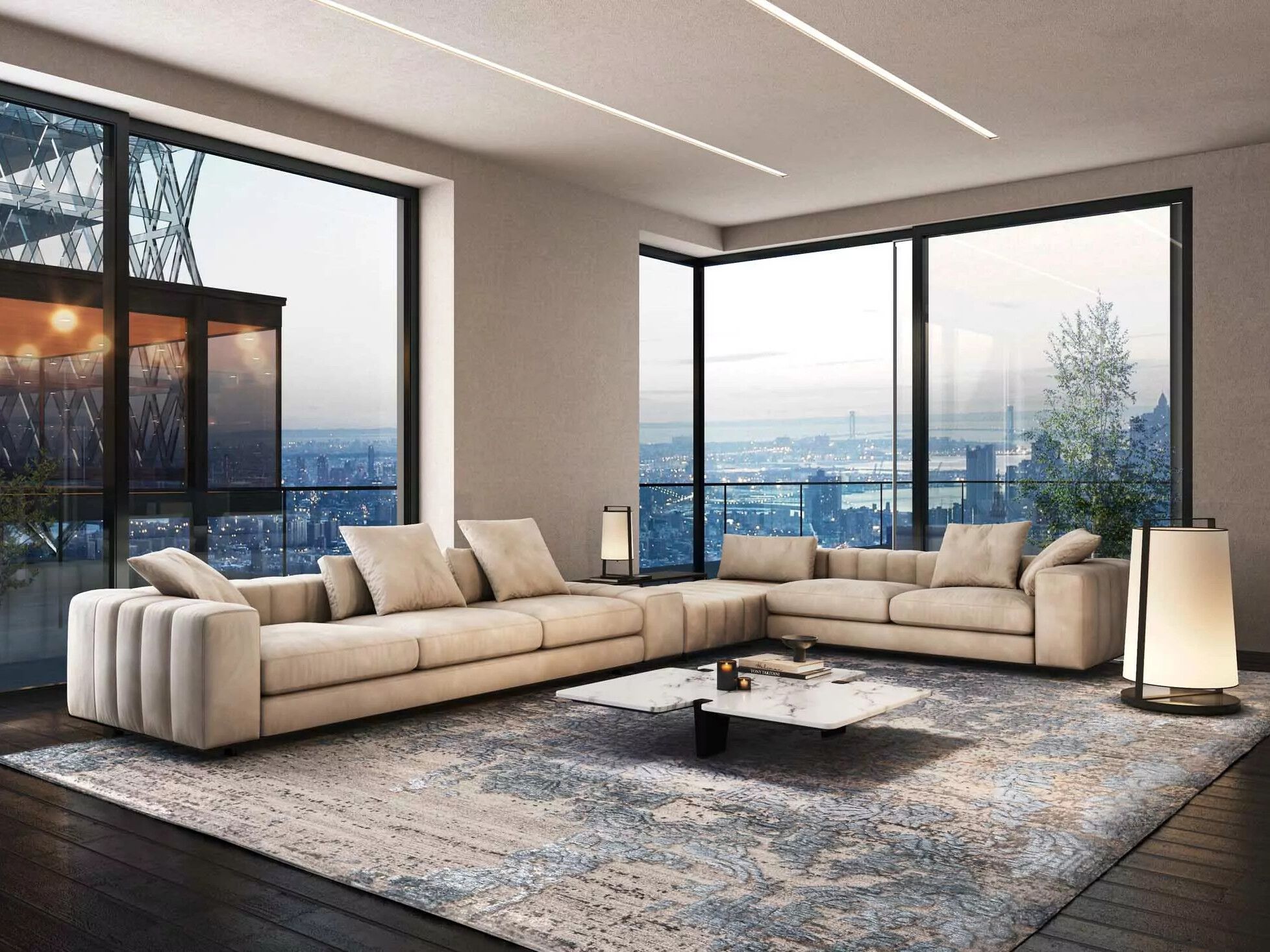 Изготовленный на заказ шерстяной и шелковый ковер ручной работы miinu ICONIC ARCH-00035177 - Вид №2