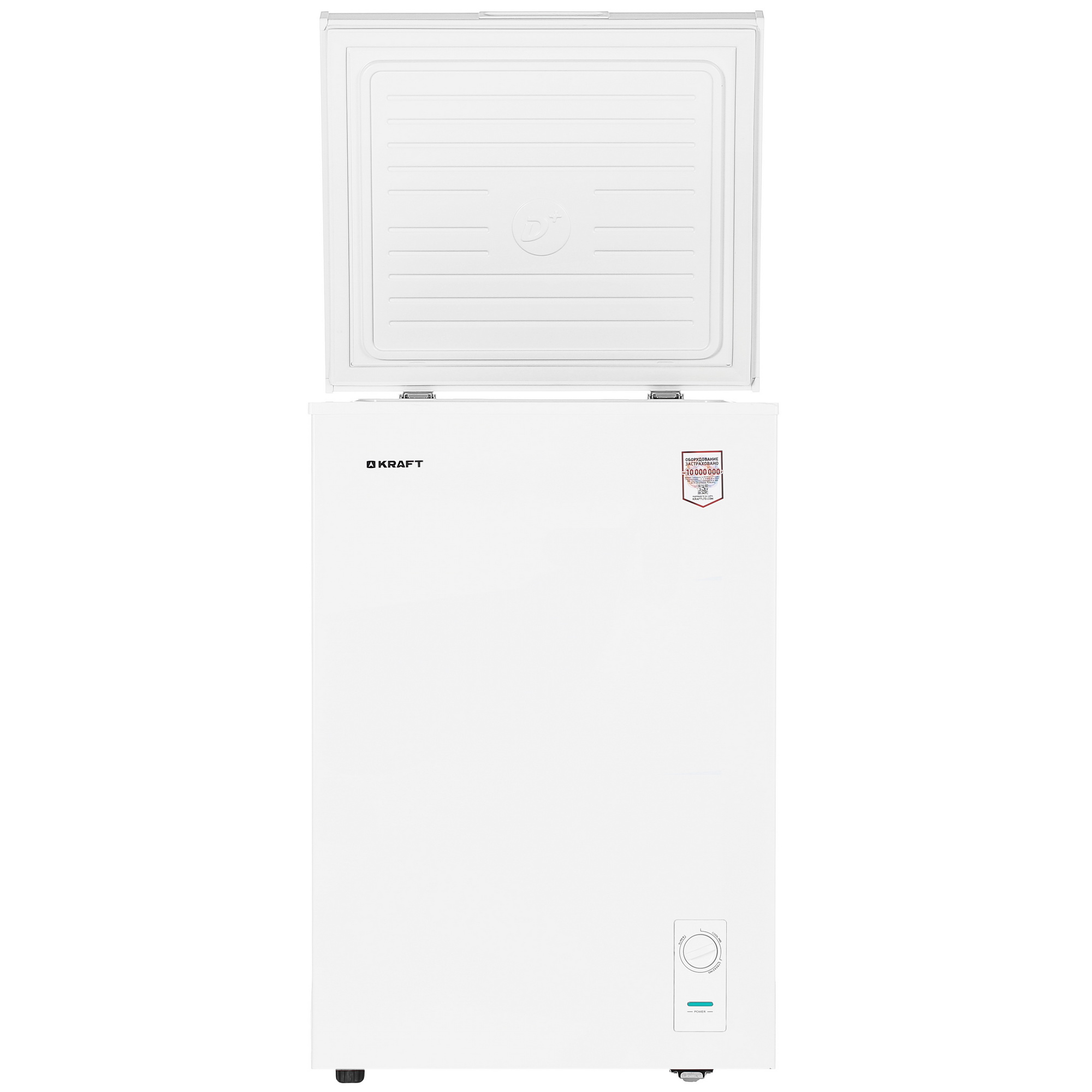 8187516 Морозильный ларь KRAFT BD (W)-102QX белый STDN-0139873 - Вид №1