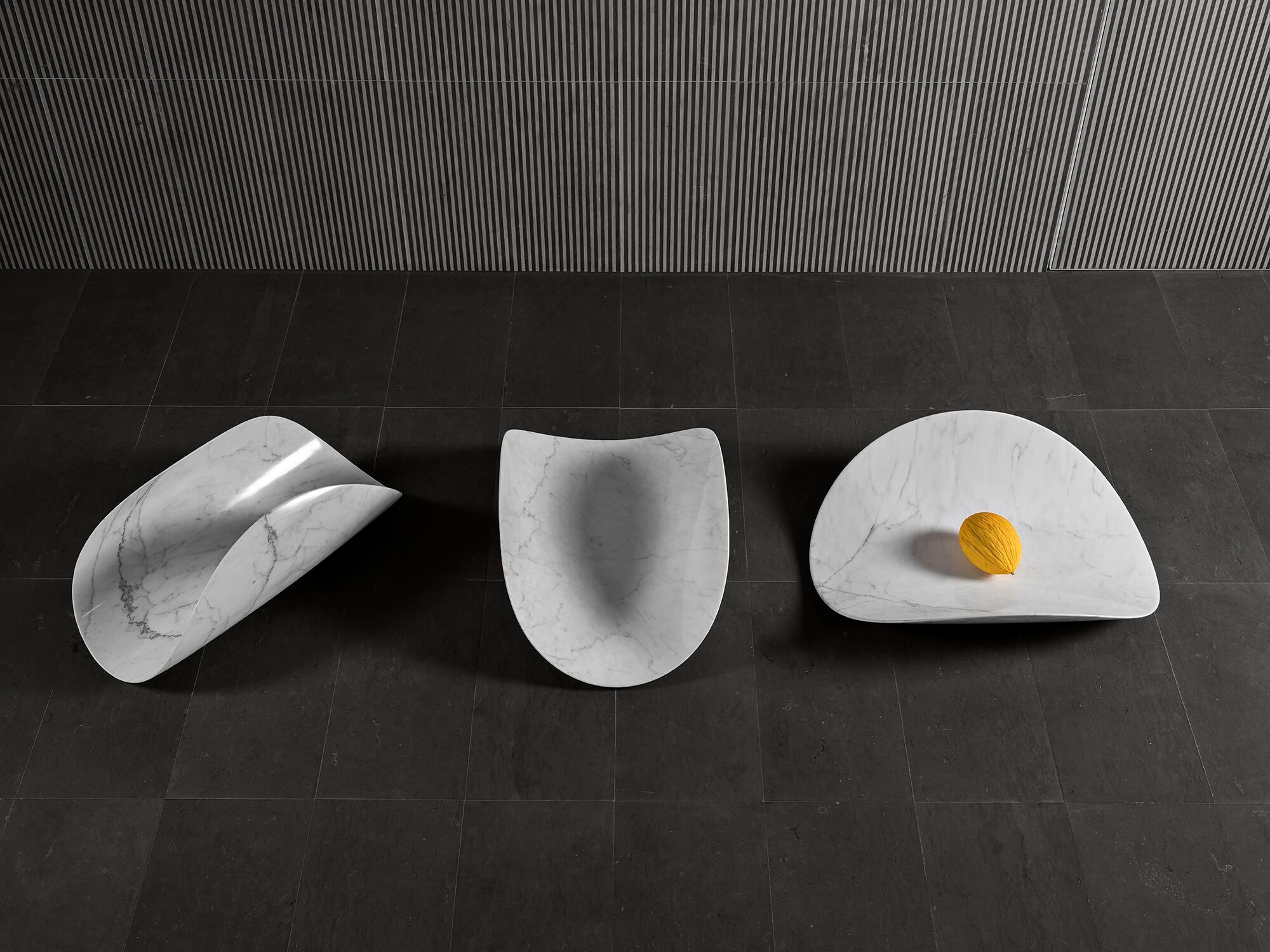 Мраморная скульптура LUCE DI CARRARA MIRACLE CHIPS ARCH-00007967