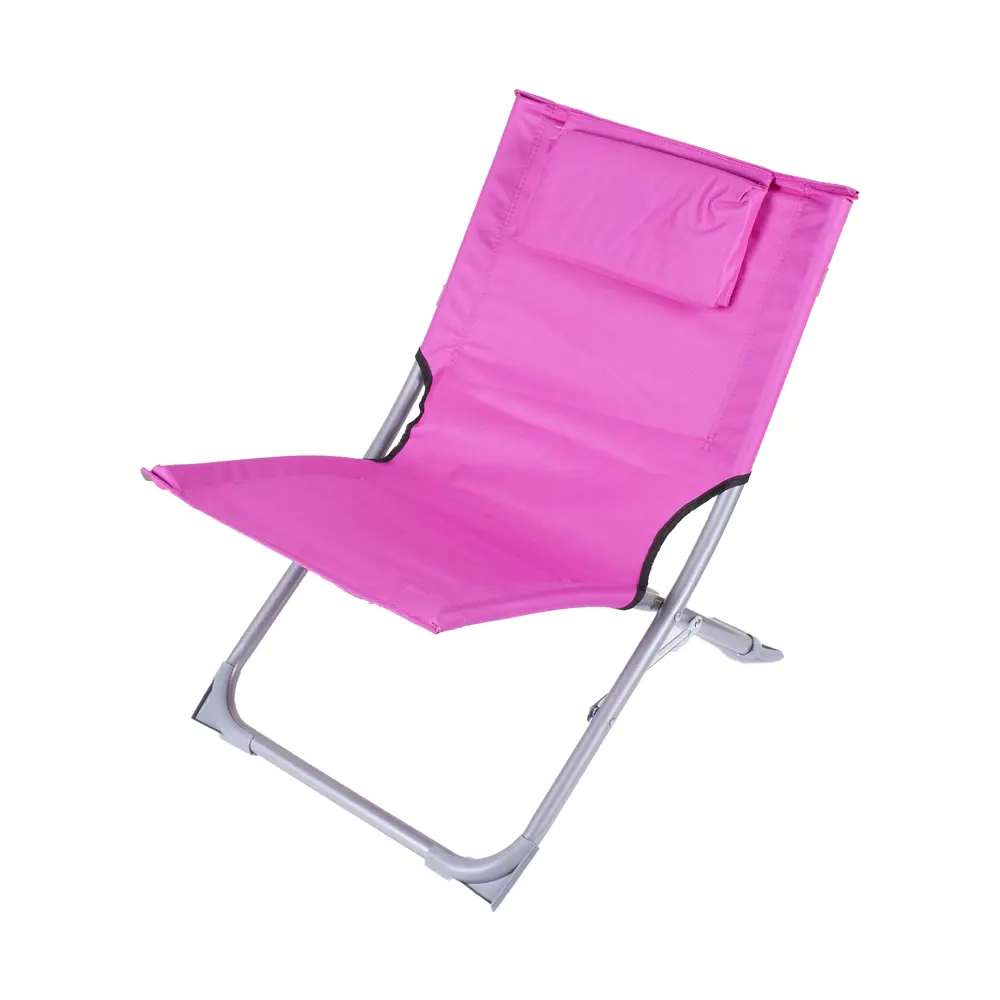 Стул пляжный фуксия, 400x610x400 мм, металл/ткань Santreyd STLM-2171620