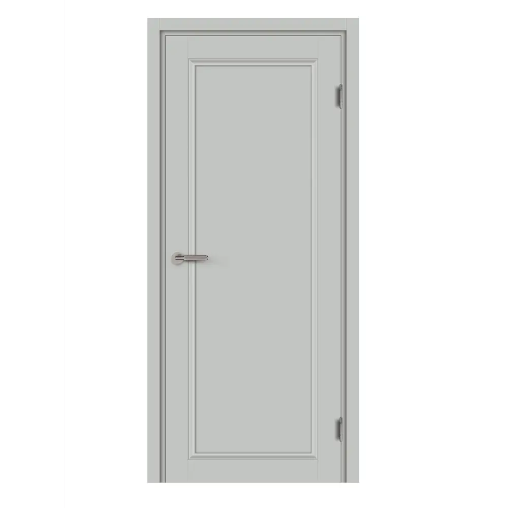 Комплект двери Лион глухая 80x200 см Hardflex цвет серый жемчуг без доборов МАРИО РИОЛИ STLM-2086613