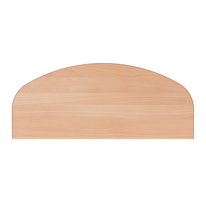 Полка фигурная , 600x250x16 мм, бук LJPS0505 Public Steel Россия  - Вид №1