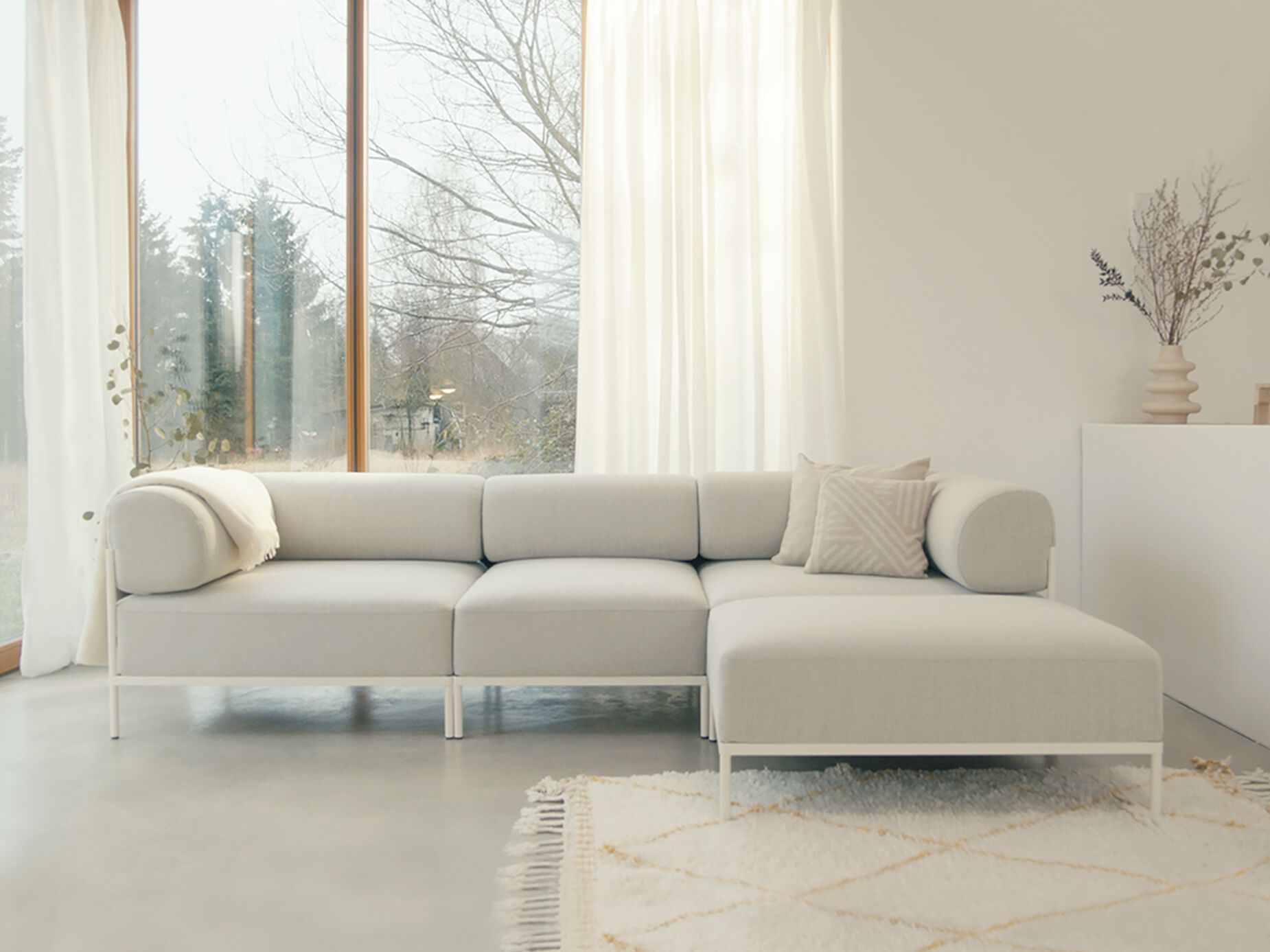 Модульный тканевый диван Noah Living ARCH-00064774