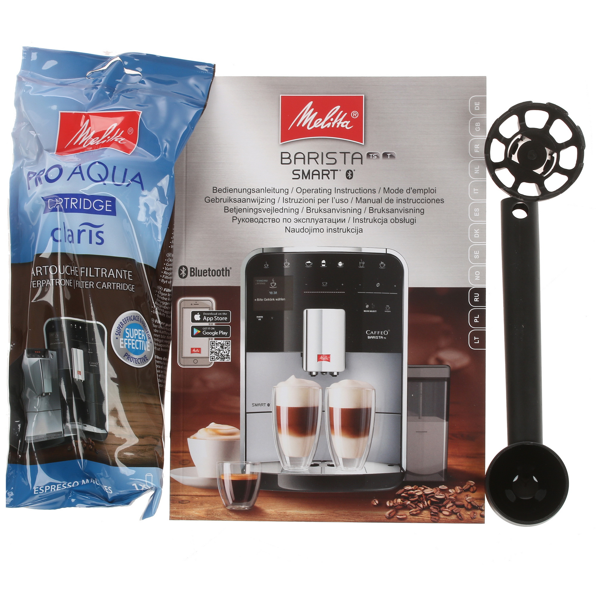 8123639 Кофемашина автоматическая Melitta Caffeo F 850-101 Barista TS Smart серебристый STDN-0027841 - Вид №9