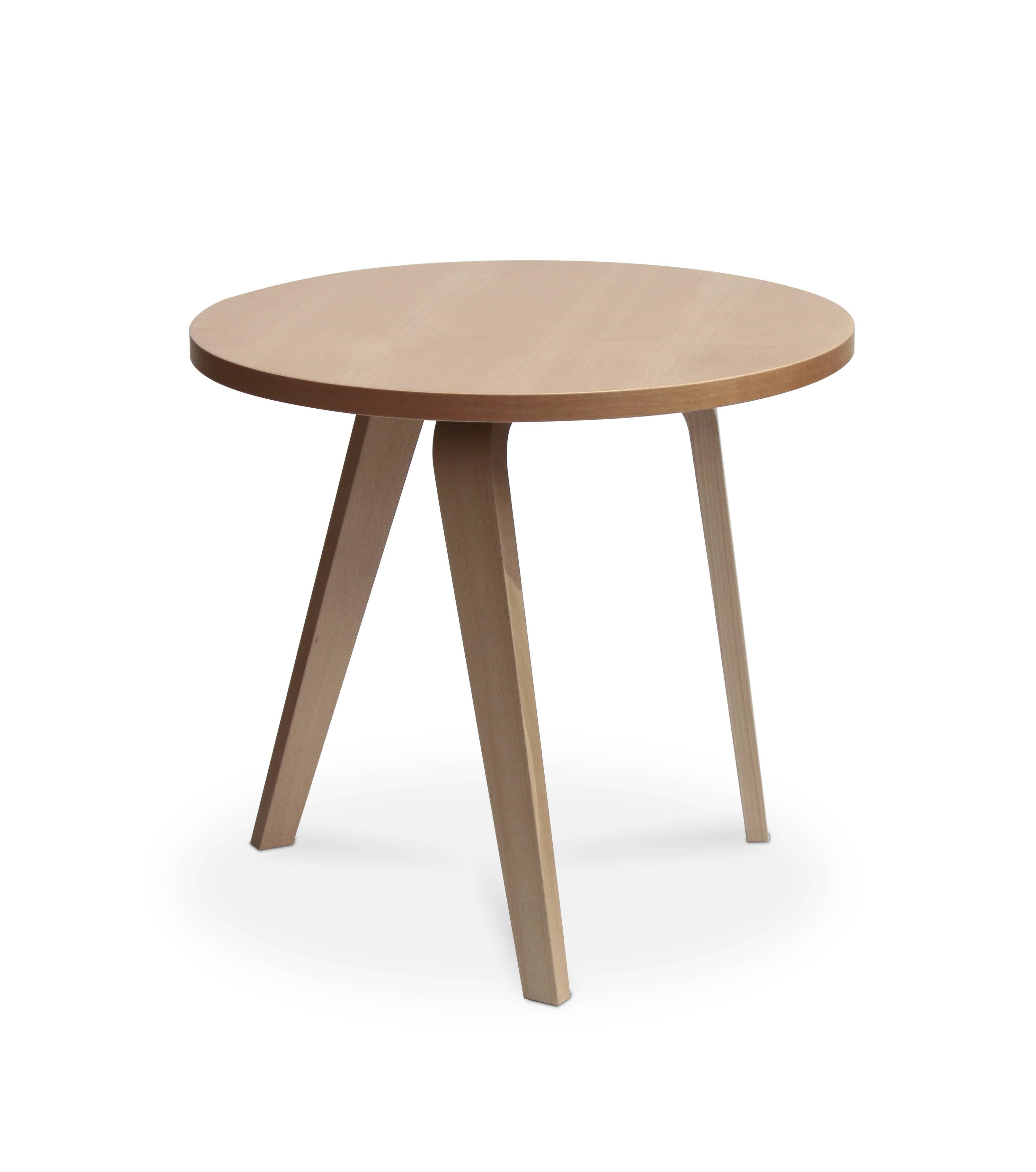 Высокий круглый деревянный журнальный столик Sitland REST ARCH-00140463 - Вид №1