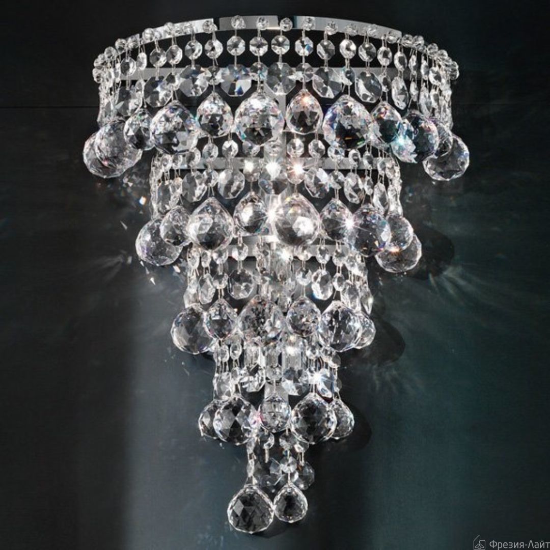 Masiero VE 810 A1 cut cristal бра 116463