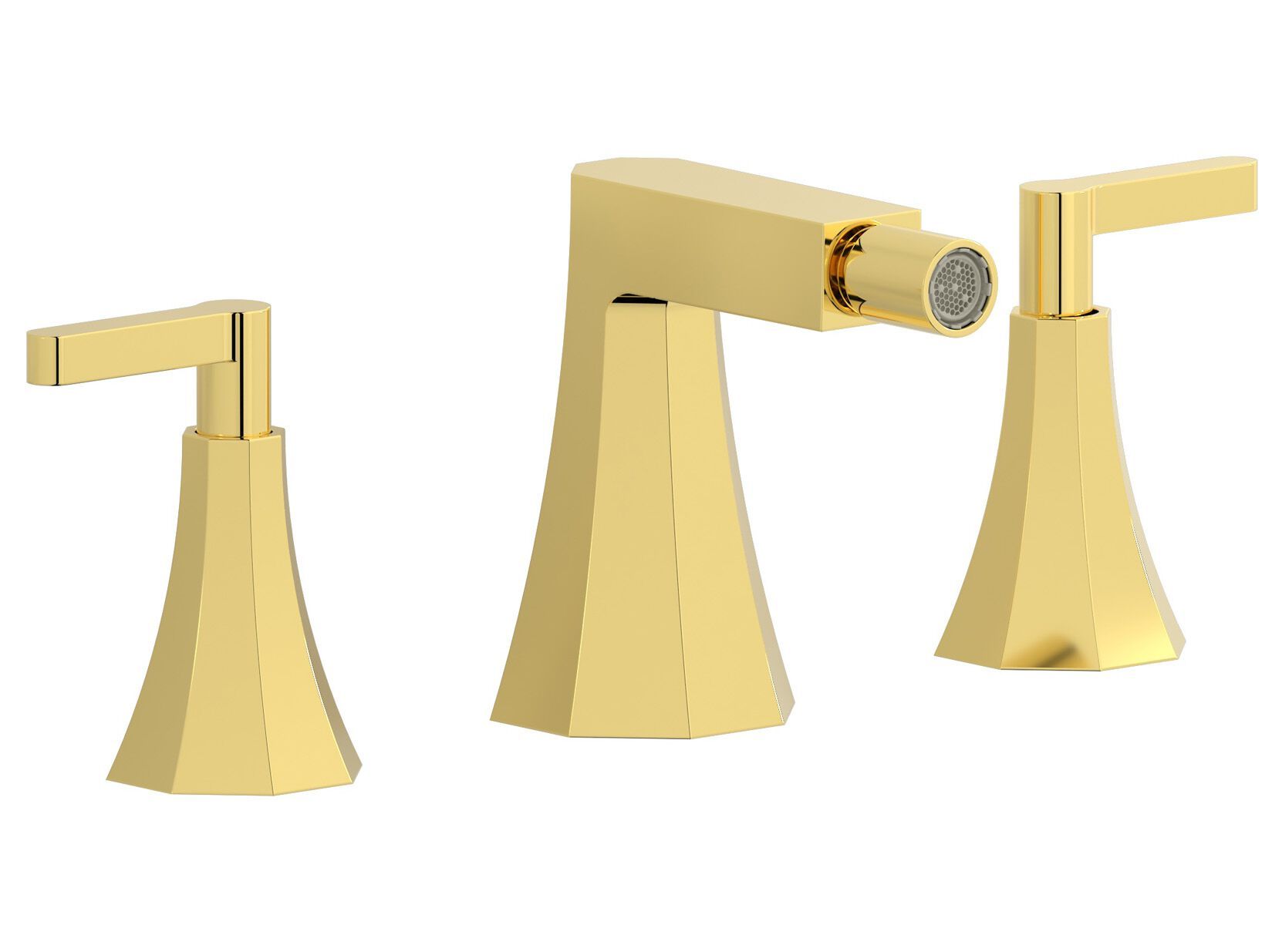 Смеситель для биде с 3 отверстиями для пола с поворотным горлышком IB Belmondo + Belmondo Elle ARCH-00082183