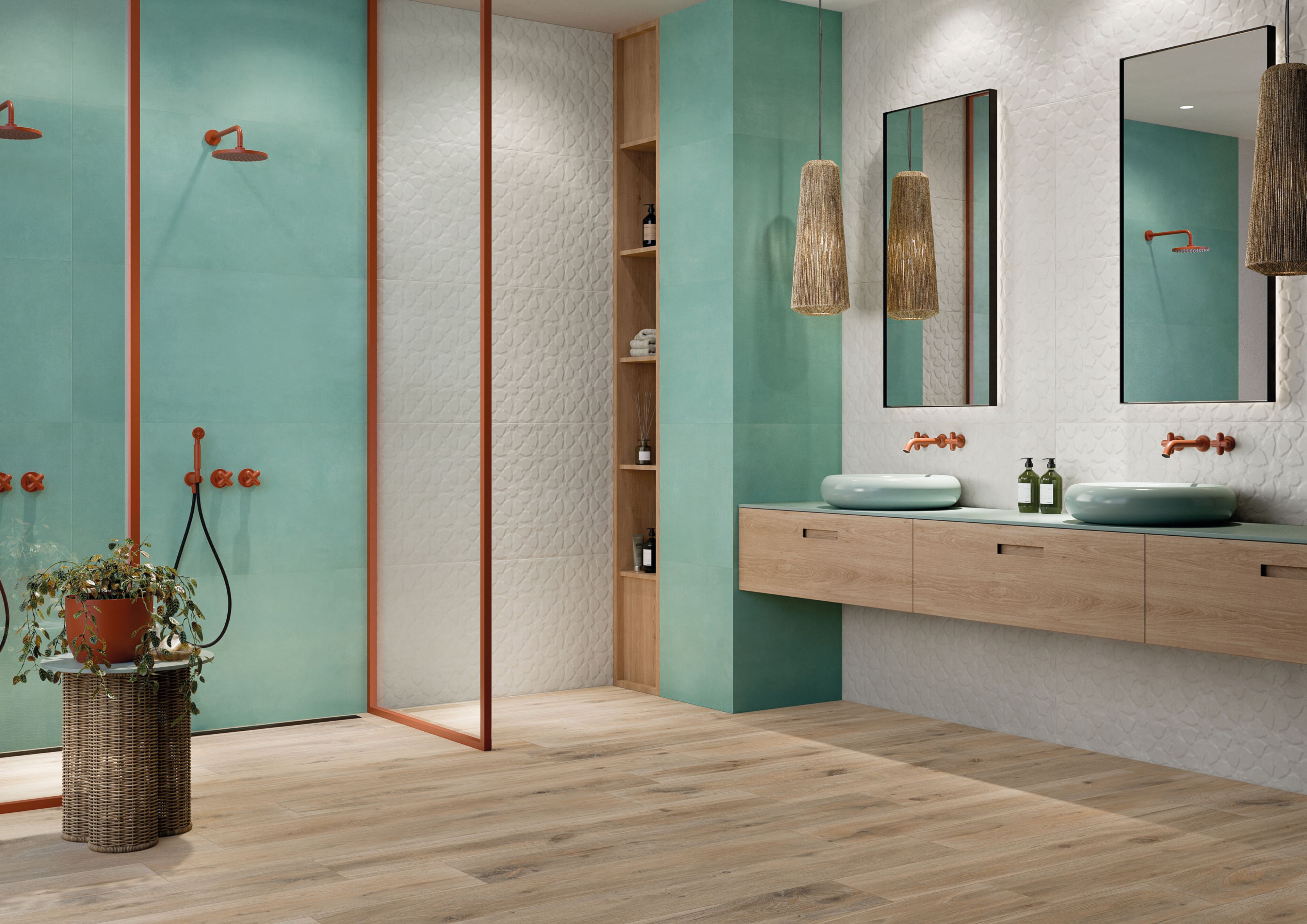 Белая керамическая паста трехмерное покрытие Ceramica Rondine AUREA TRIDIMENSIONALE ARCH-00048599 - Вид №2