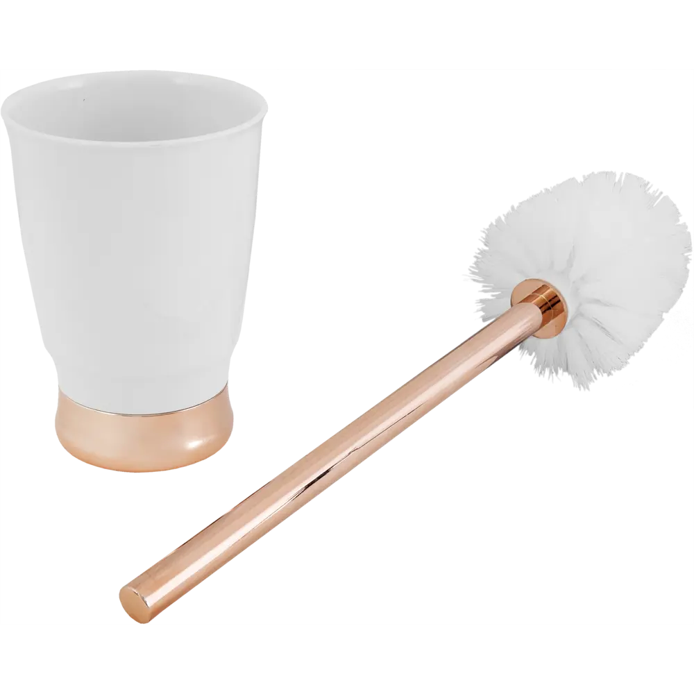 Ёршик для унитаза Swensa Charm цвет белый STLM-2067371 - Вид №2