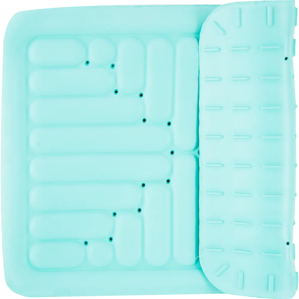 Коврик для ванной противоскользящий 52x72 см цвет голубой Santreyd Без серии STLM-2172355 - Вид №1