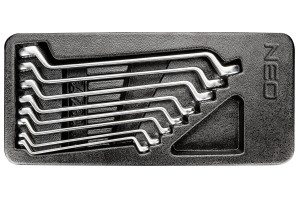 15763264 Набор накидных изогнутых ключей, 6 - 22 мм, 8 шт. 84-233 NEO Tools