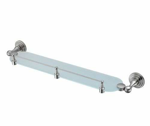 Ammer K-7044 (ранее К-7024) Полка стеклянная с бортиком Santreyd  - Вид №1