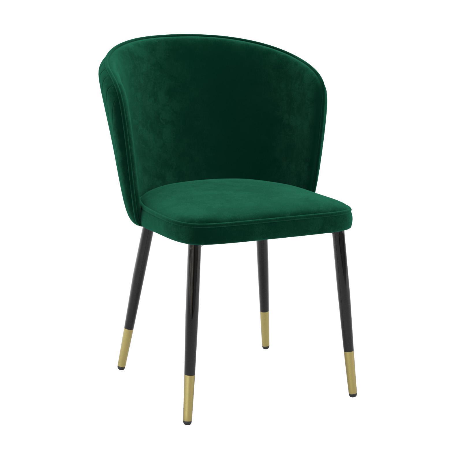 90200435 Кухонный стул мебель для спальни/гостинной цвет изумрудно-зеленый Оникс STLM-0130716 MILAVIO