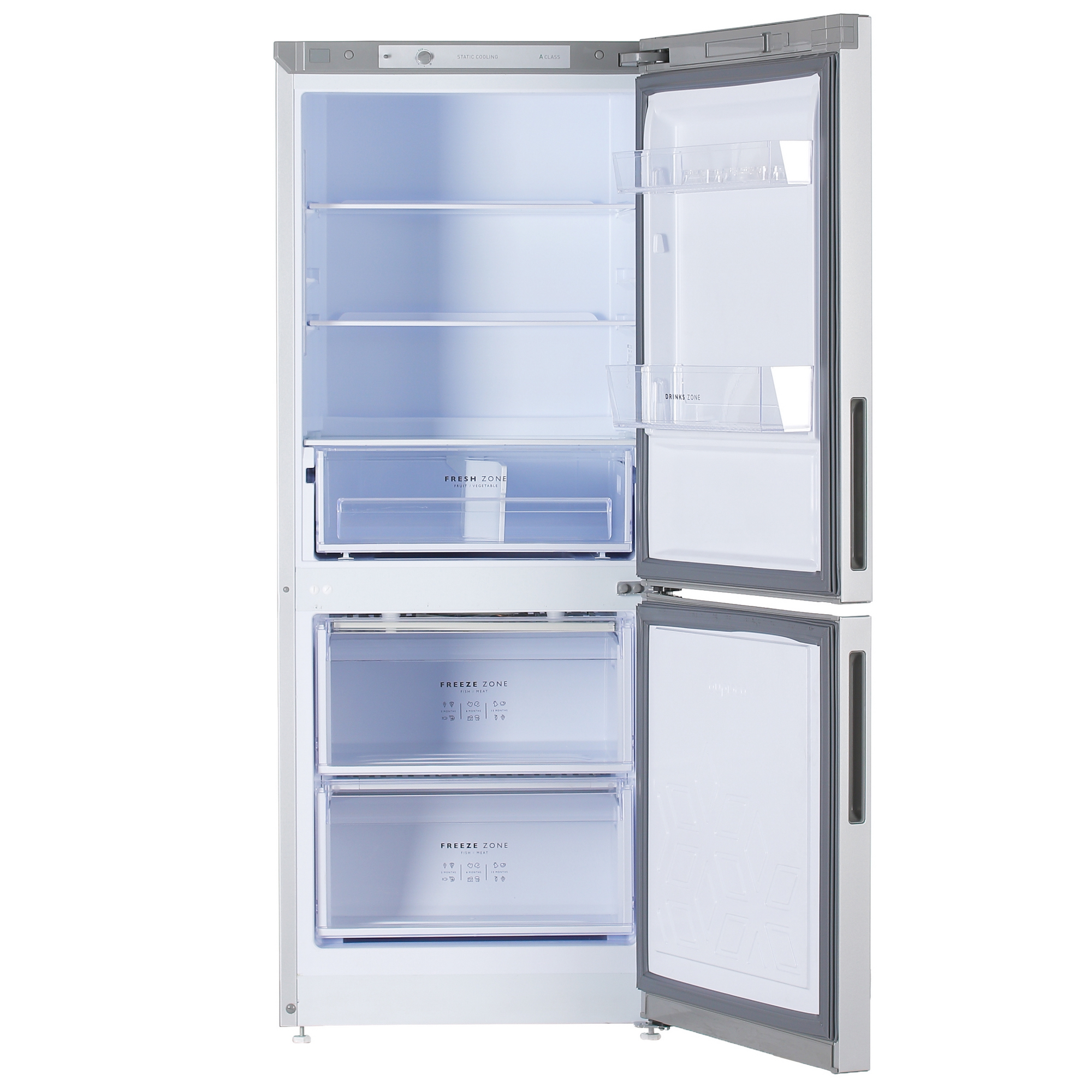 5059656 Холодильник с морозильником   Бирюса M6041 серый STDN-0118648 - Вид №1