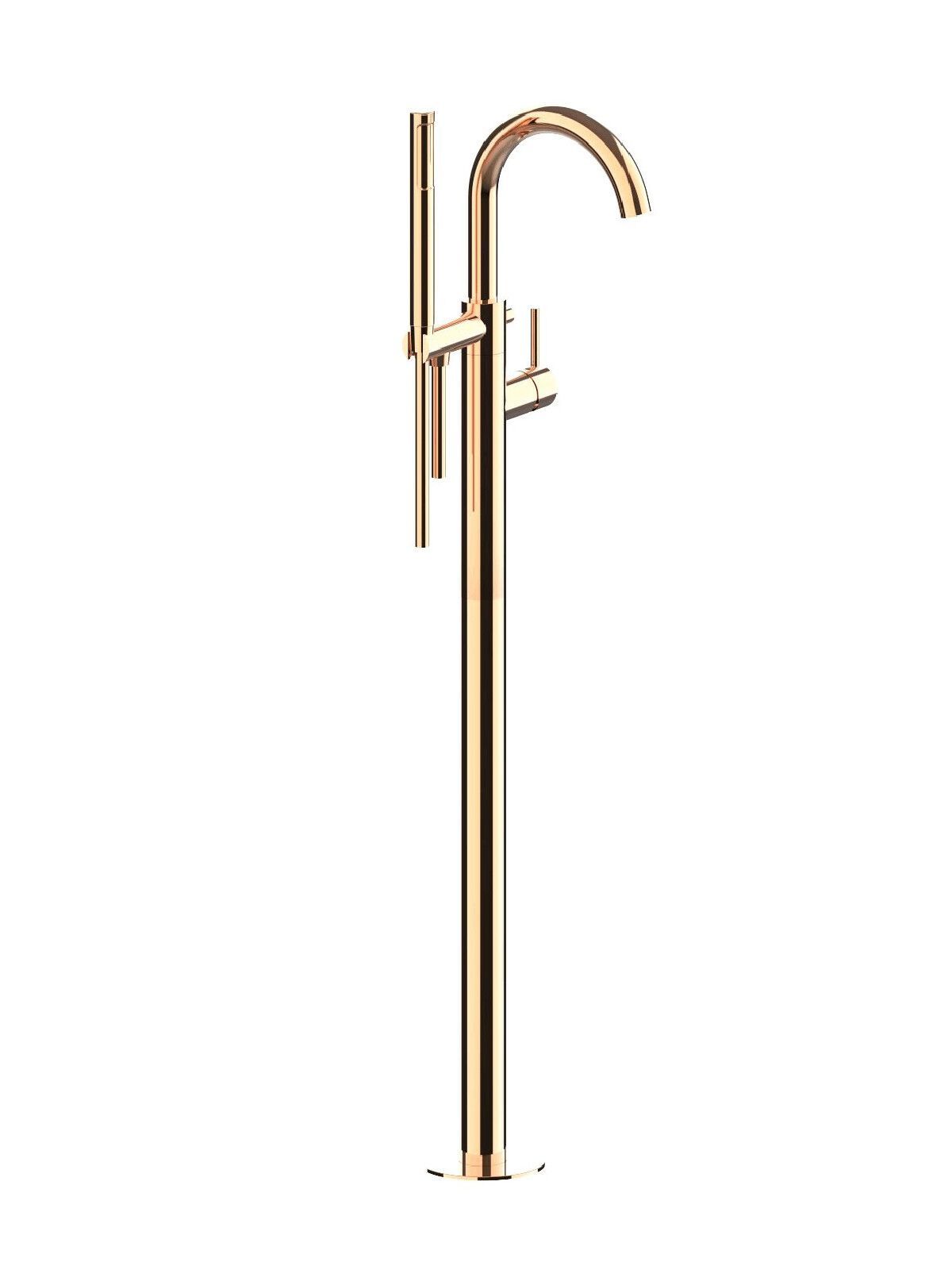 Однорычажный смеситель для ванны с ручным душем Rubinetterie Frattini Pepe XL ARCH-00061708 - Вид №22