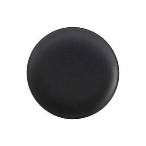 Тарелка обеденная «Икра», 27,5 см, черная