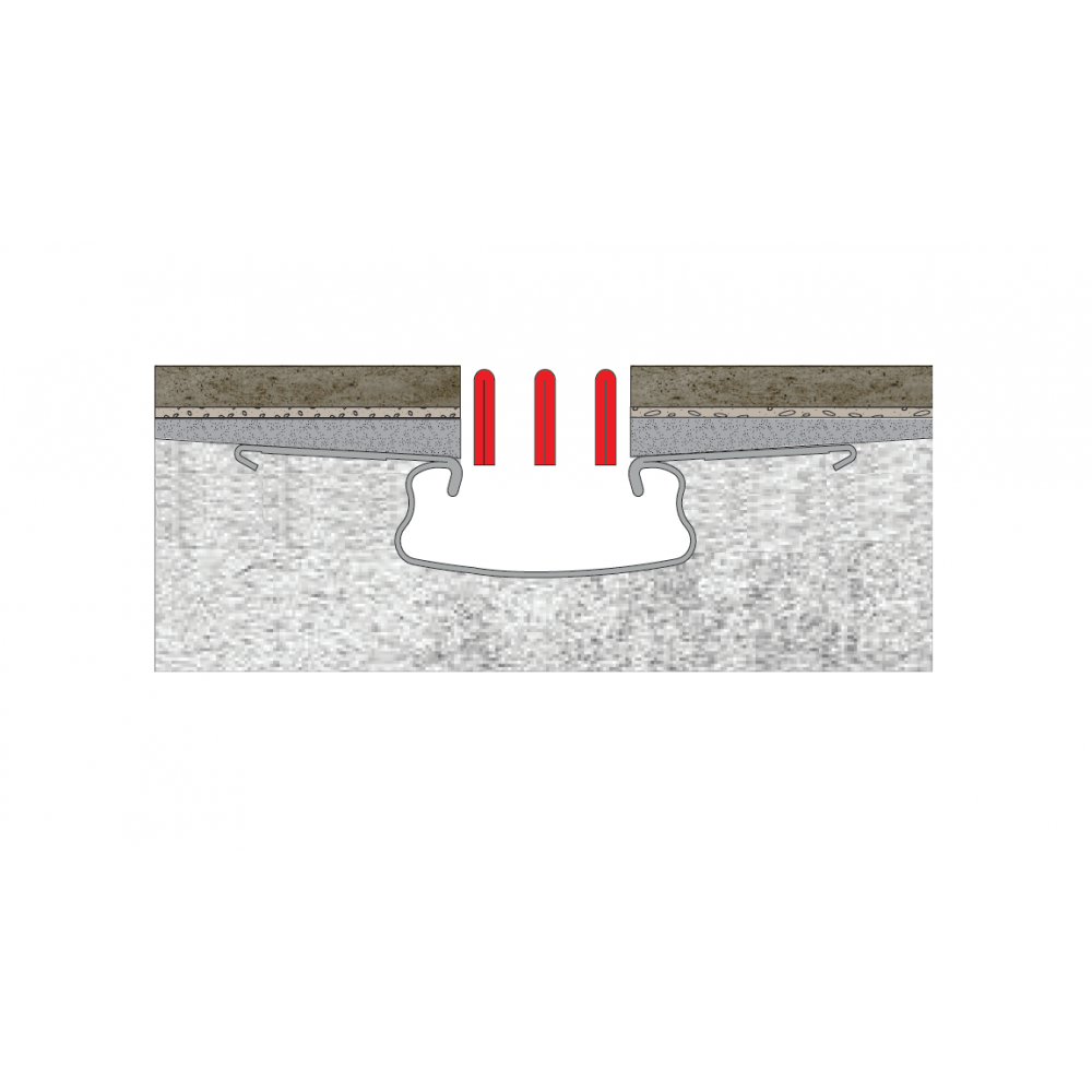 091154  Желоб водосток SUPER Slim 800  Berges SUPER Slim  - Вид №3