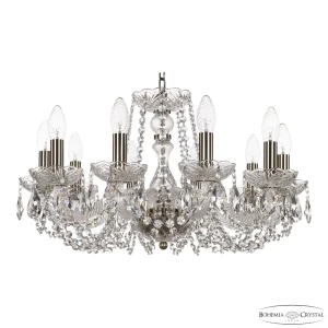 91901465 Люстра подвесная Bohemia ivele crystal 321124 321124 10 ламп 20 м² цвет медный STLM-1463943