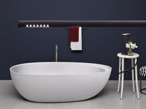 Antonio Lupi Design Отдельностоящая овальная ванна из cristalplant®