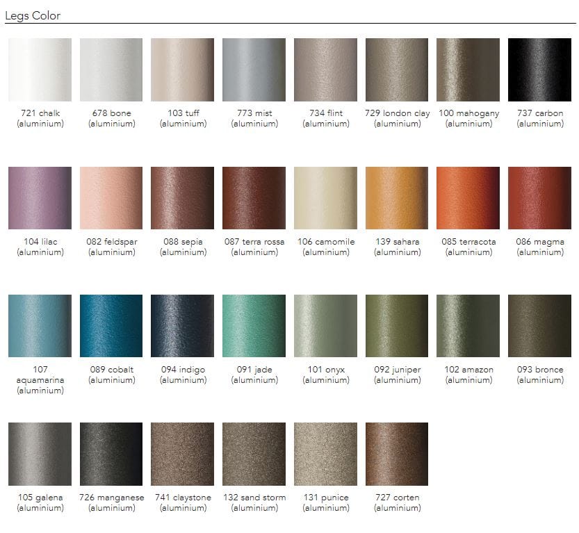 Алюминиевый квадратный садовый стол Kettal деревня ARCH-00084928 - Вид №5