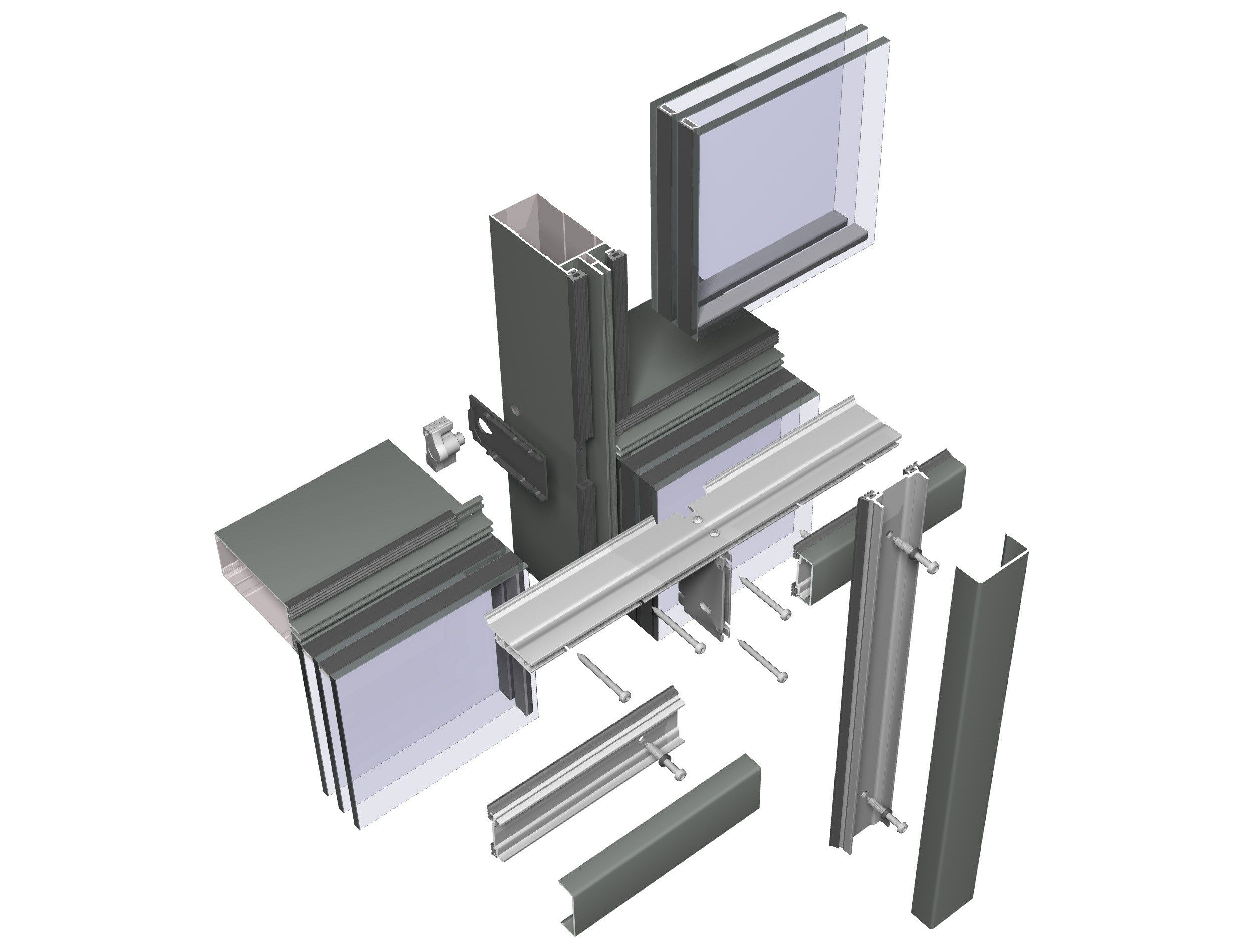 Система навесной стены Reynaers Aluminium ConceptWall ARCH-00053847 - Вид №9