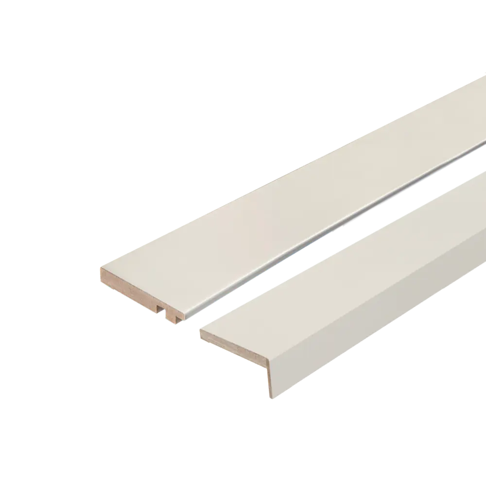 Наличник Рица телескопический 2150x70x8 мм ПЭТ цвет мускат (6 шт.) PORTIKA STLM-2124813 - Вид №1