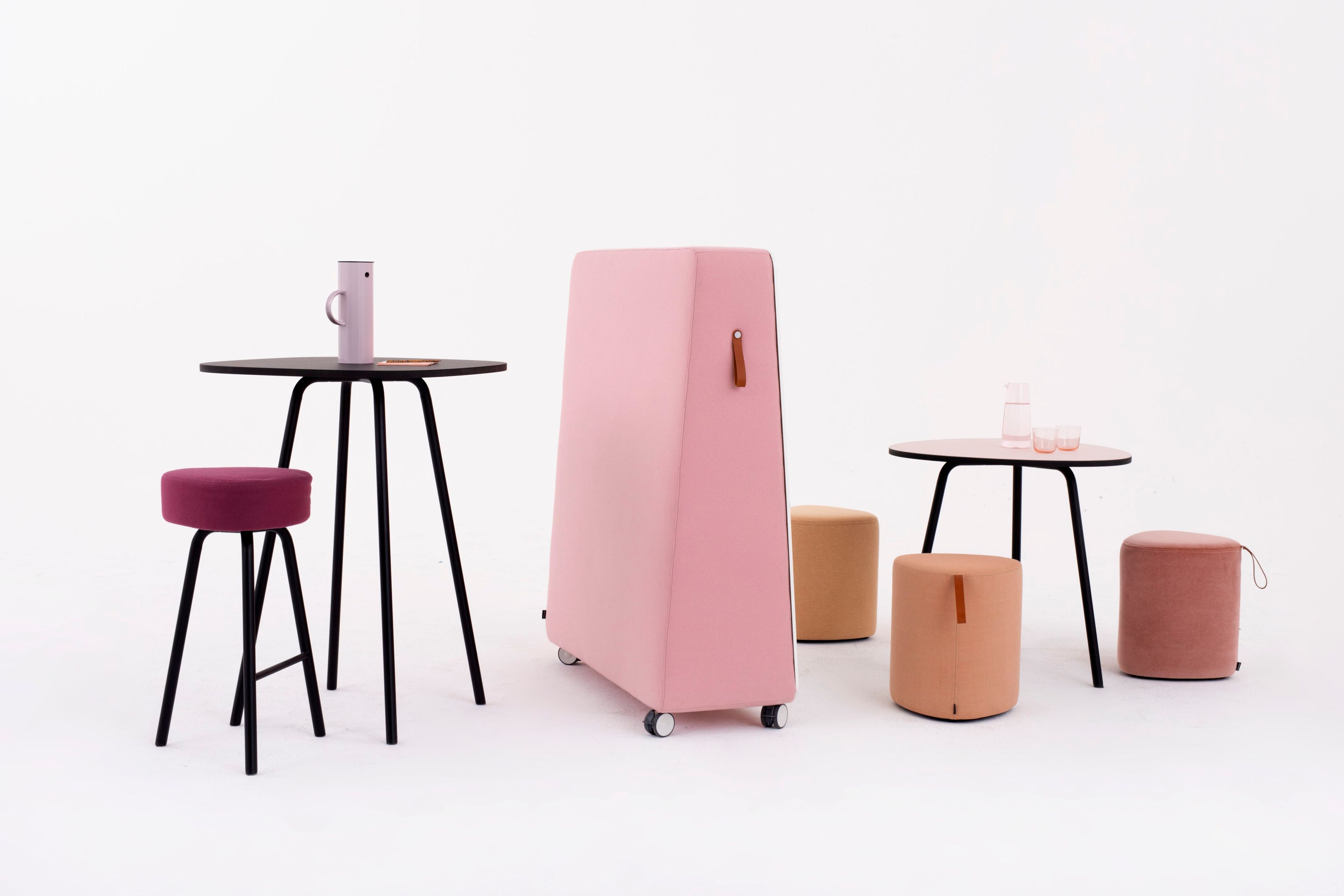 Высокий квадратный стол из стали и дерева Cascando Pully ARCH-00011307 - Вид №3