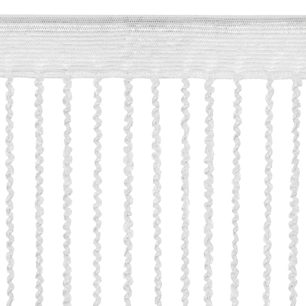 Штора нитяная Inspire «Макарони», 150х280 см, цвет белый STLM-2190476 - Вид №4