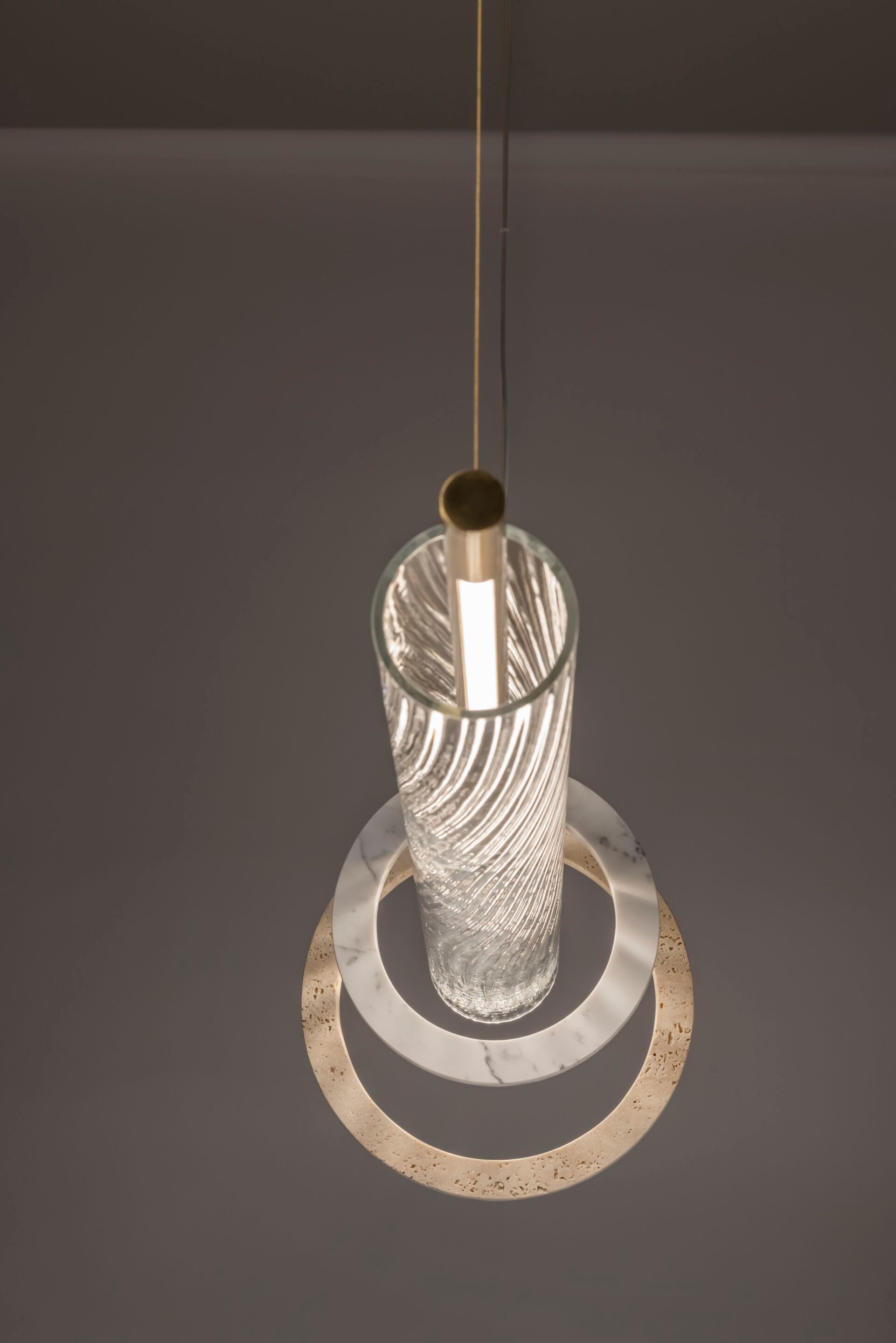 Стеклянный подвесной светильник Patrizia Volpato ORBITE ARCH-00141639 - Вид №20