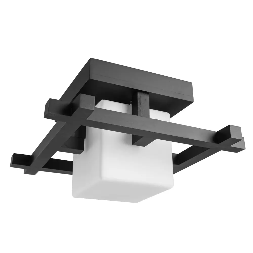 Люстра потолочная «Woods» 1 лампа 10 м² цвет черный Arte Lamp STLM-2045945