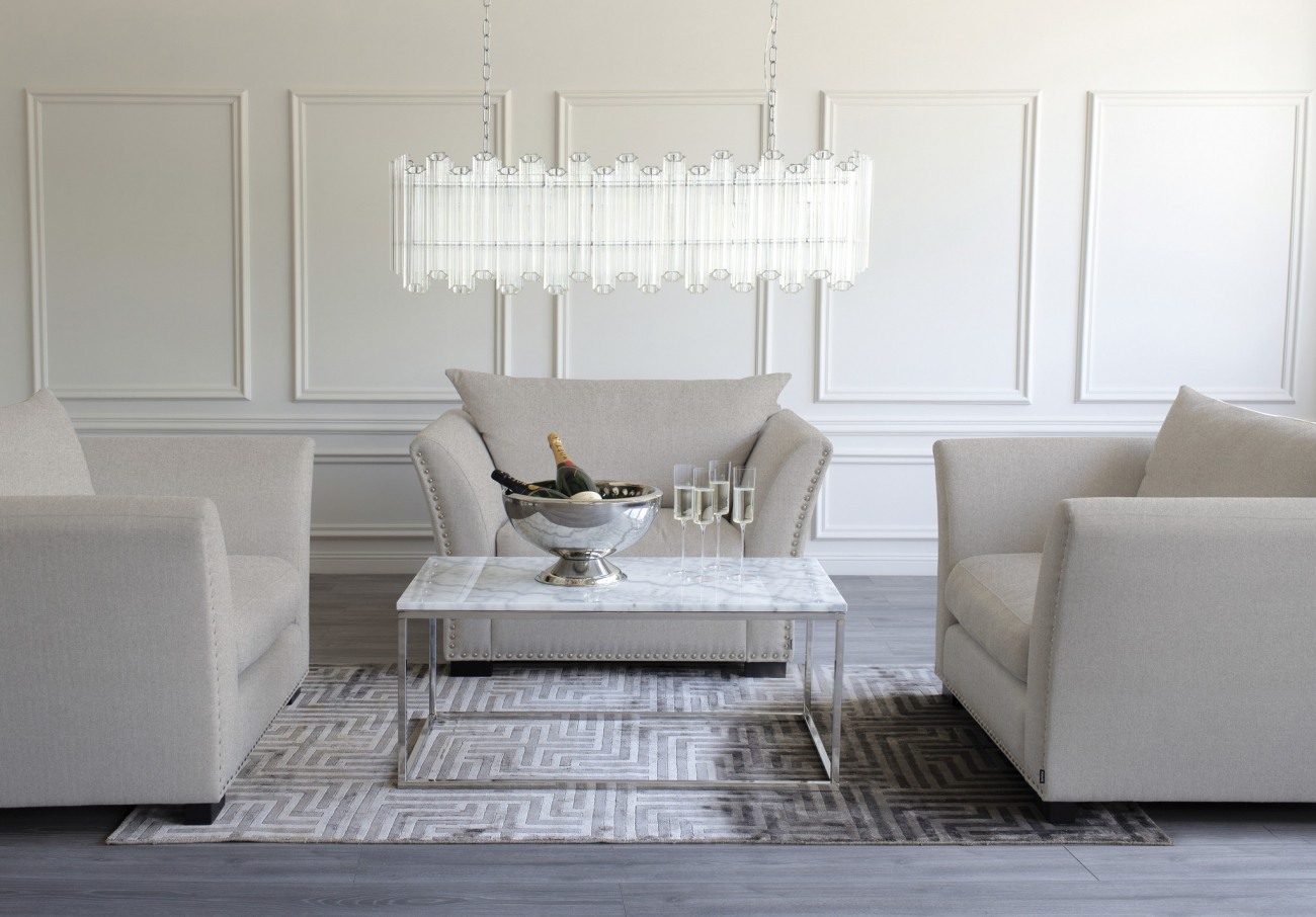 Ковер Leara Серый 200*300 CARPETDECOR ДИЗАЙНЕРСКИЕ, HANDMADE, ДЕТСКИЕ 240177 Серый  - Вид №1