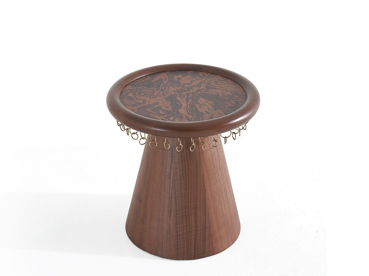 Круглый деревянный журнальный столик NDESIGN Ezora ARCH-00092523 - Вид №1