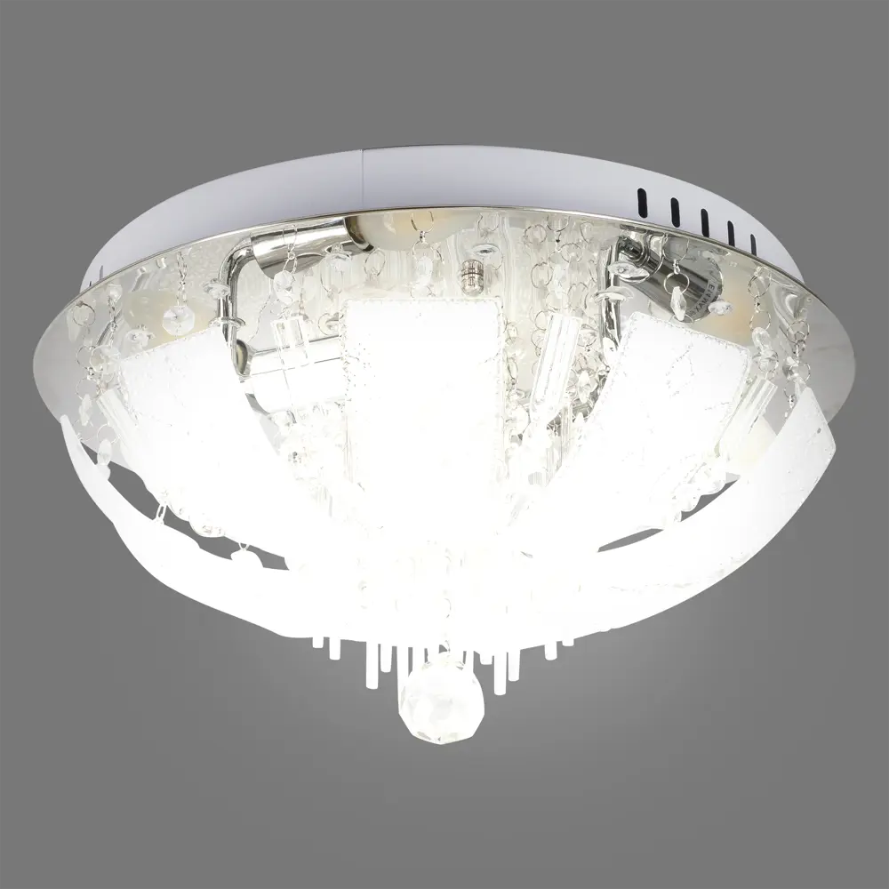 Люстра хрустальная подвесная Пари 4xE14x60 Вт, LED, металл/стекло, цвет хром WINK STLM-2074334 - Вид №18