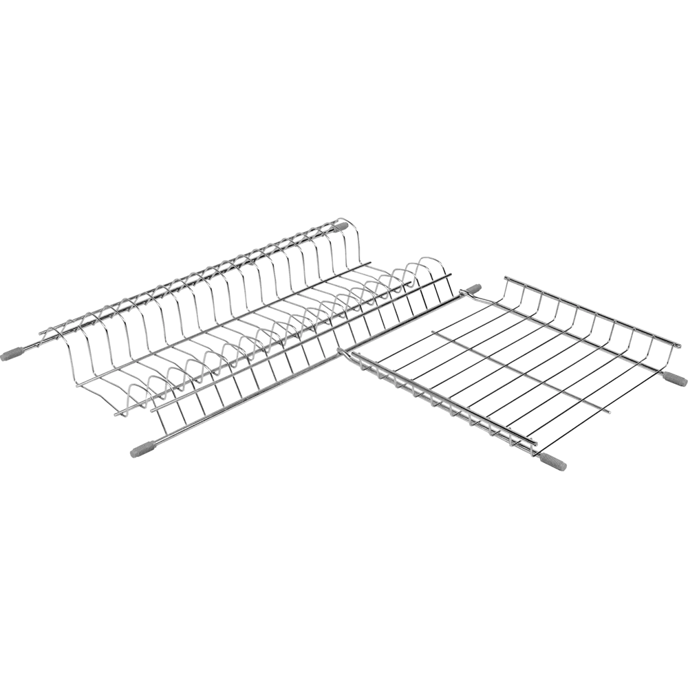 Сушилка для посуды в верхний угловой шкаф 60x60 см, хром 13181496 STLM-2110981 Santreyd  - Вид №1