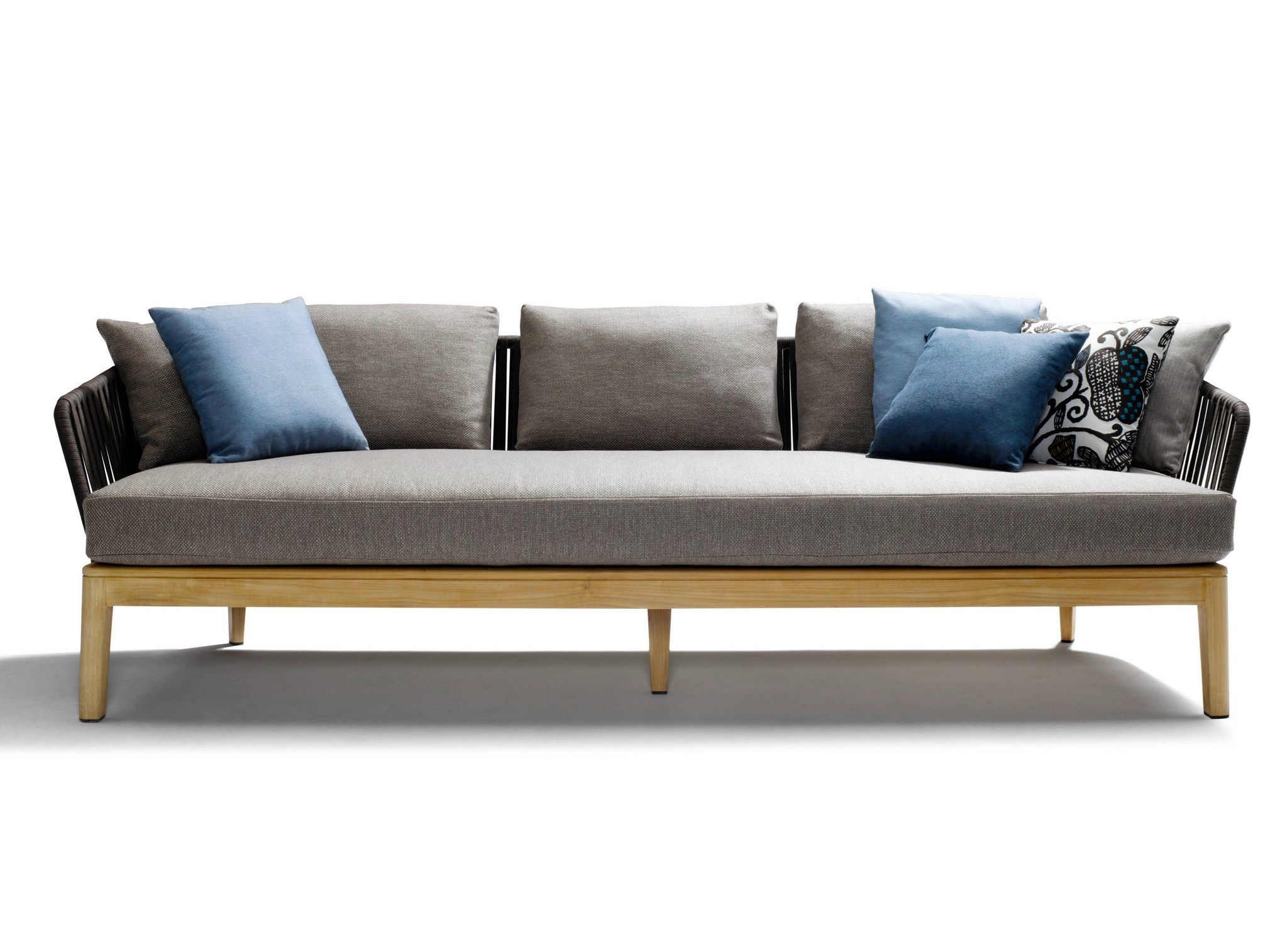 3-местный тканевый мягкий садовый диван TRIBÙ Mood ARCH-00100438 - Вид №1