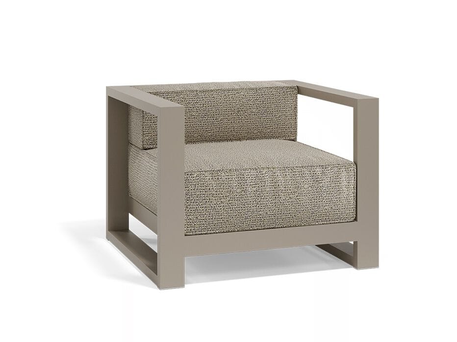 Тканевое садовое кресло с подлокотниками Vondom Posidonia ARCH-00107986