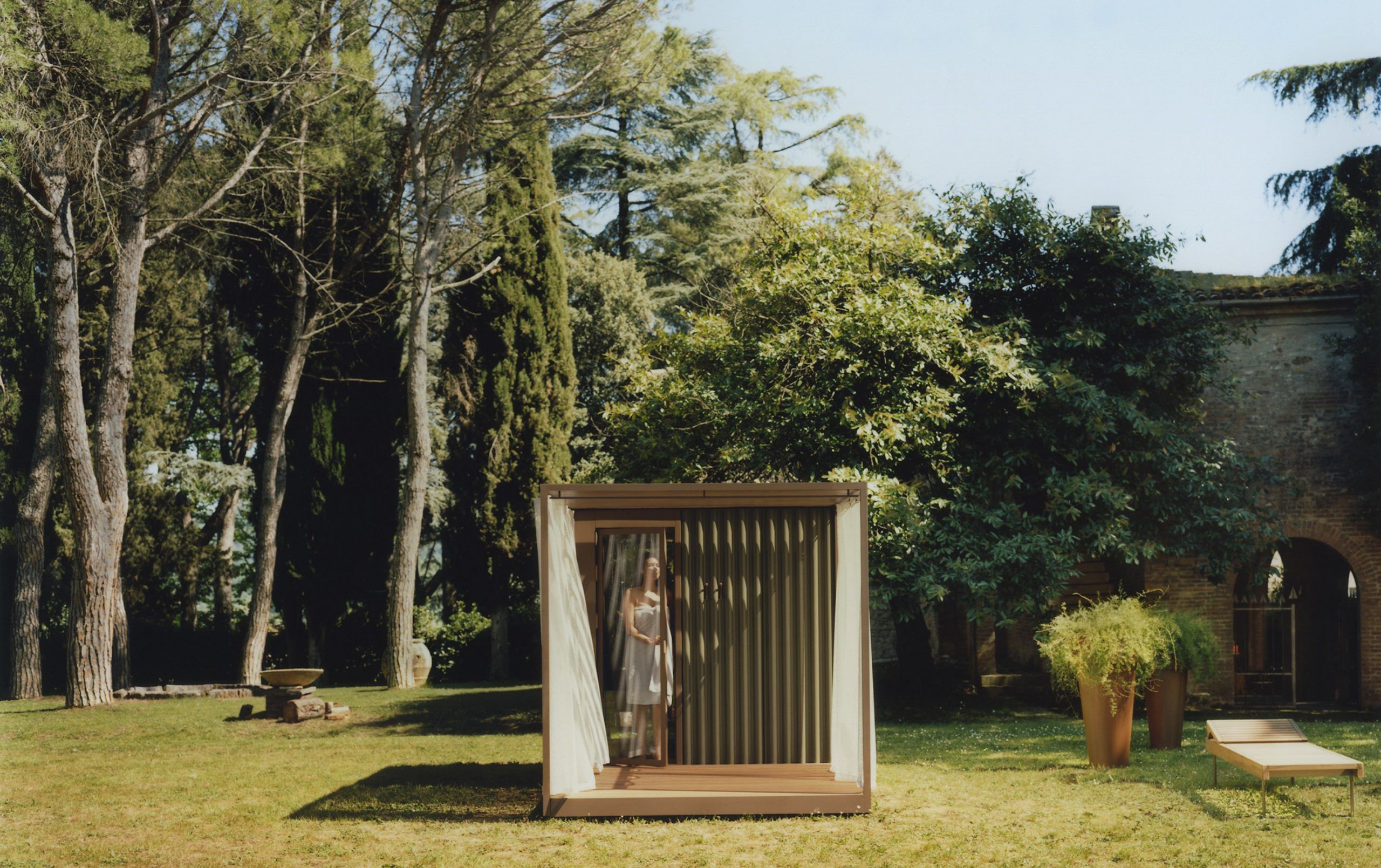 Финская сауна на открытом воздухе Effegibi CABANON ARCH-00131765 - Вид №4