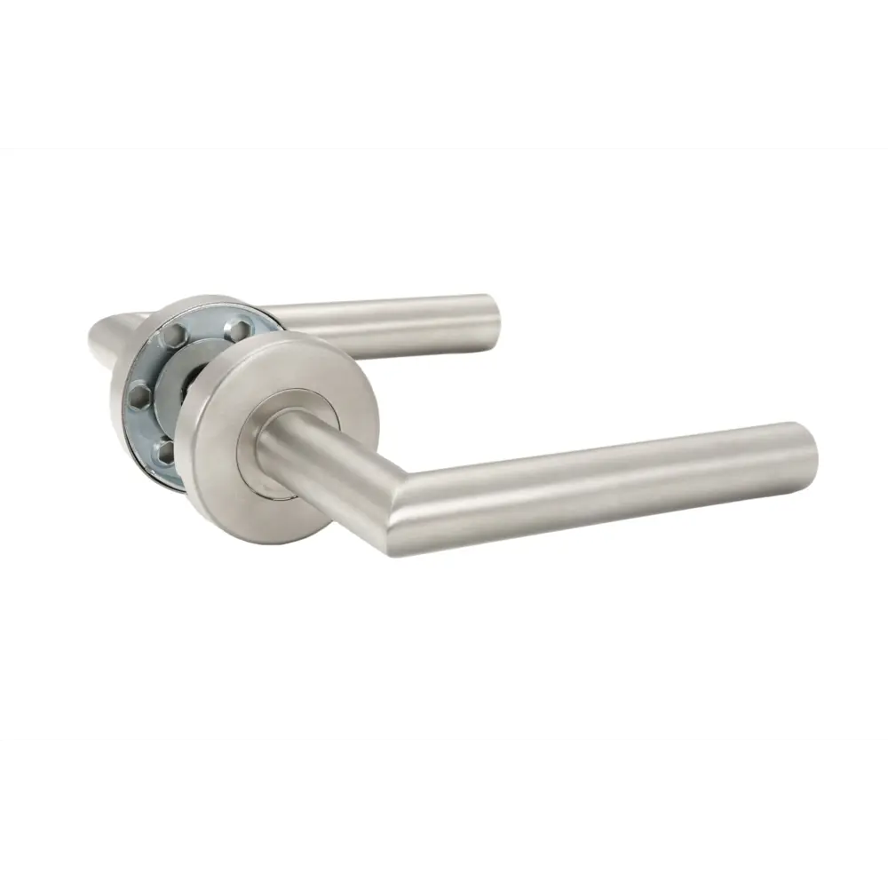 Дверная ручка на розетке Edson EDS-15-R0 без запирания цвет никель STLM-2202753