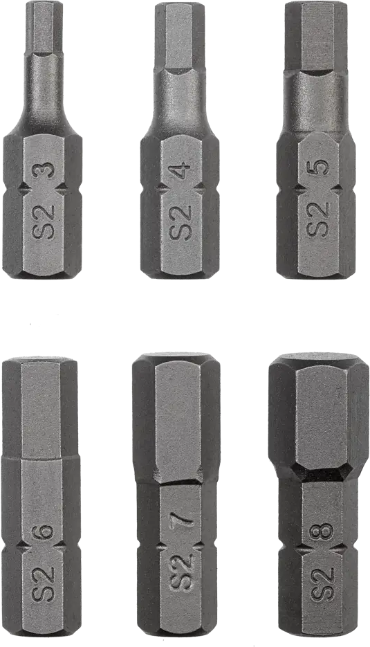 82008004 Набор бит Dexter XM86DT-3 HEX, 6 шт. STLM-0017119
