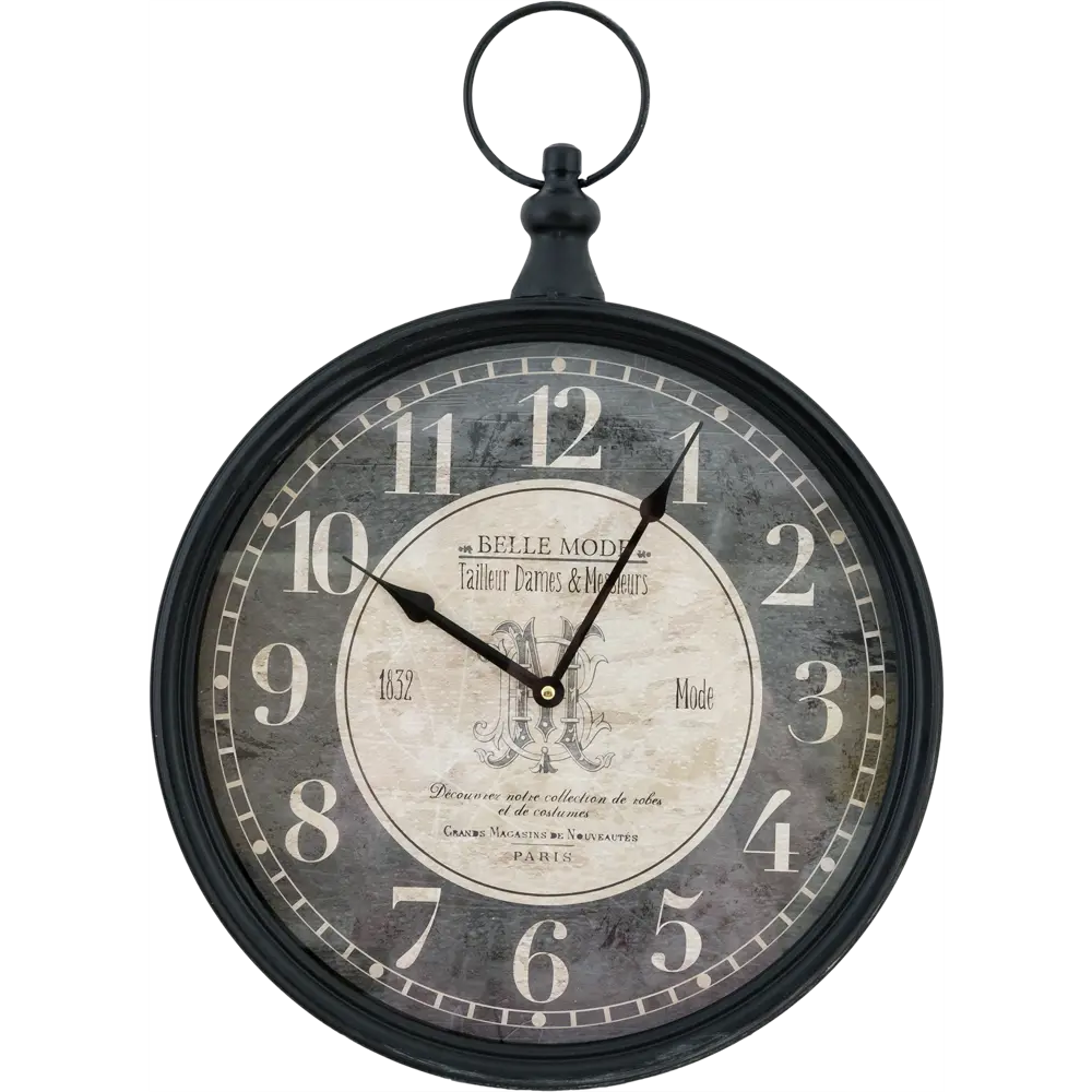 Часы настенные цвет серый 40 см Atmosphera Romance STLM-2050875