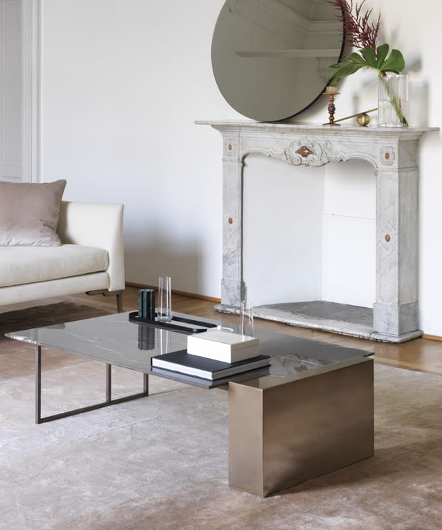 Мраморный низкий журнальный столик OAK Милан ARCH-00008616 - Вид №2