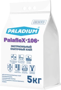 PL-106/5 Плиточный клей PalafleX-106, 5 кг Paladium