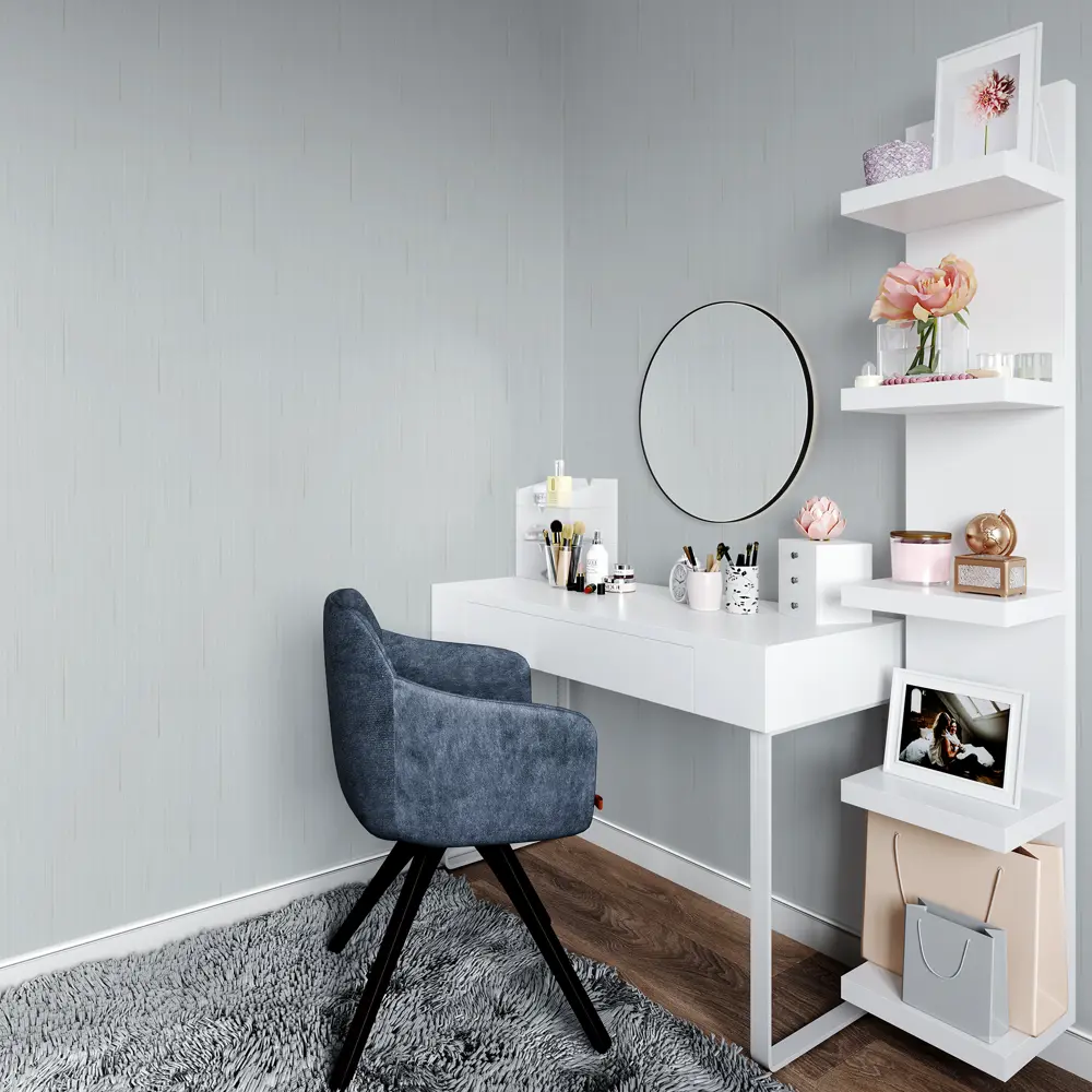 Обои флизелиновые Inspire Nochka светло-серые 1.06 м IS72021-46 STLM-2034050 - Вид №3