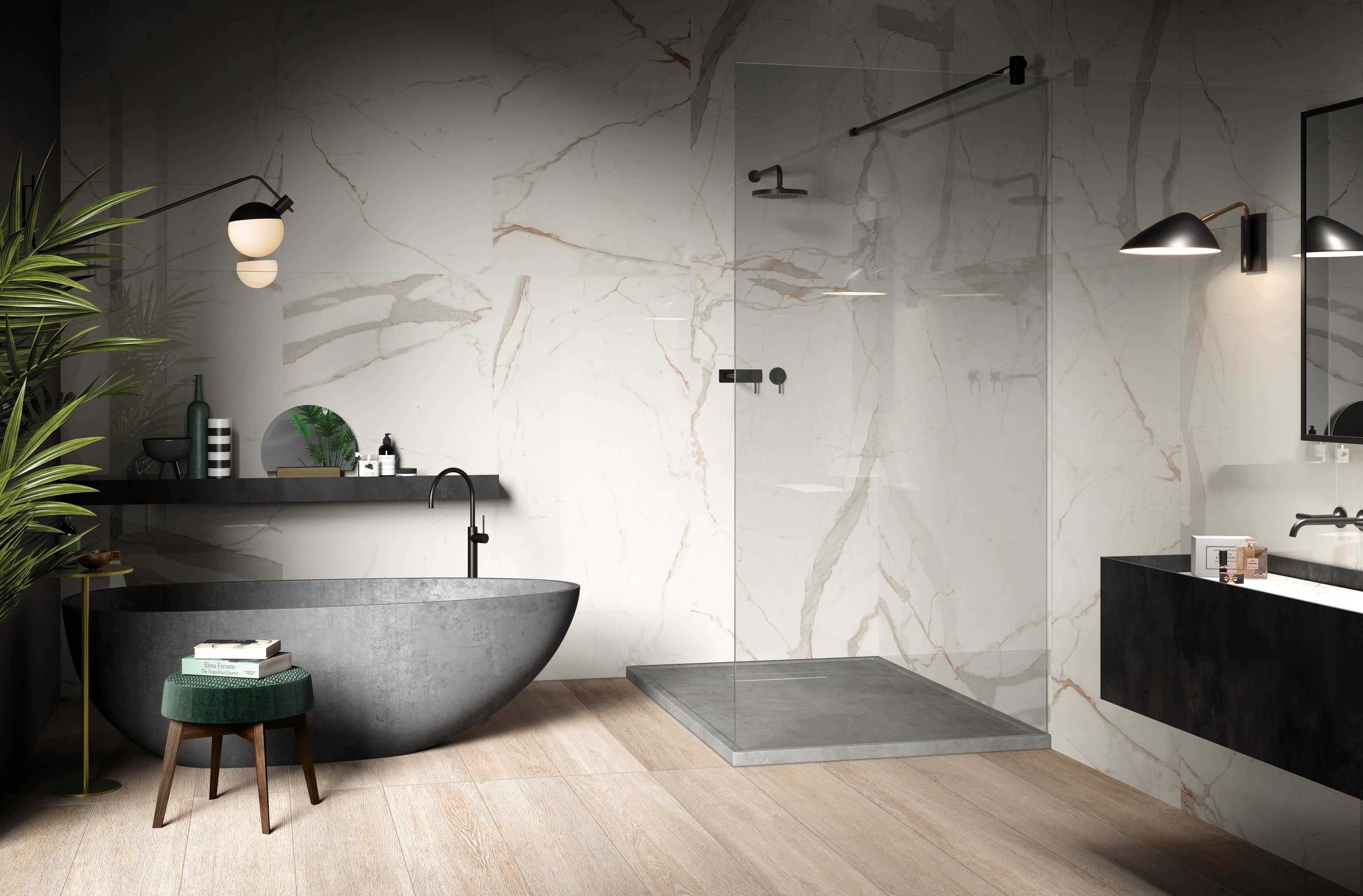 Пол / напольное покрытие из керамогранита с мраморным эффектом LaFaenza ARCH-00095838 - Вид №1