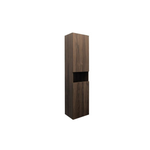 Шкаф-колонна -40 дуб темно-коричневый COMFORTY Бордо