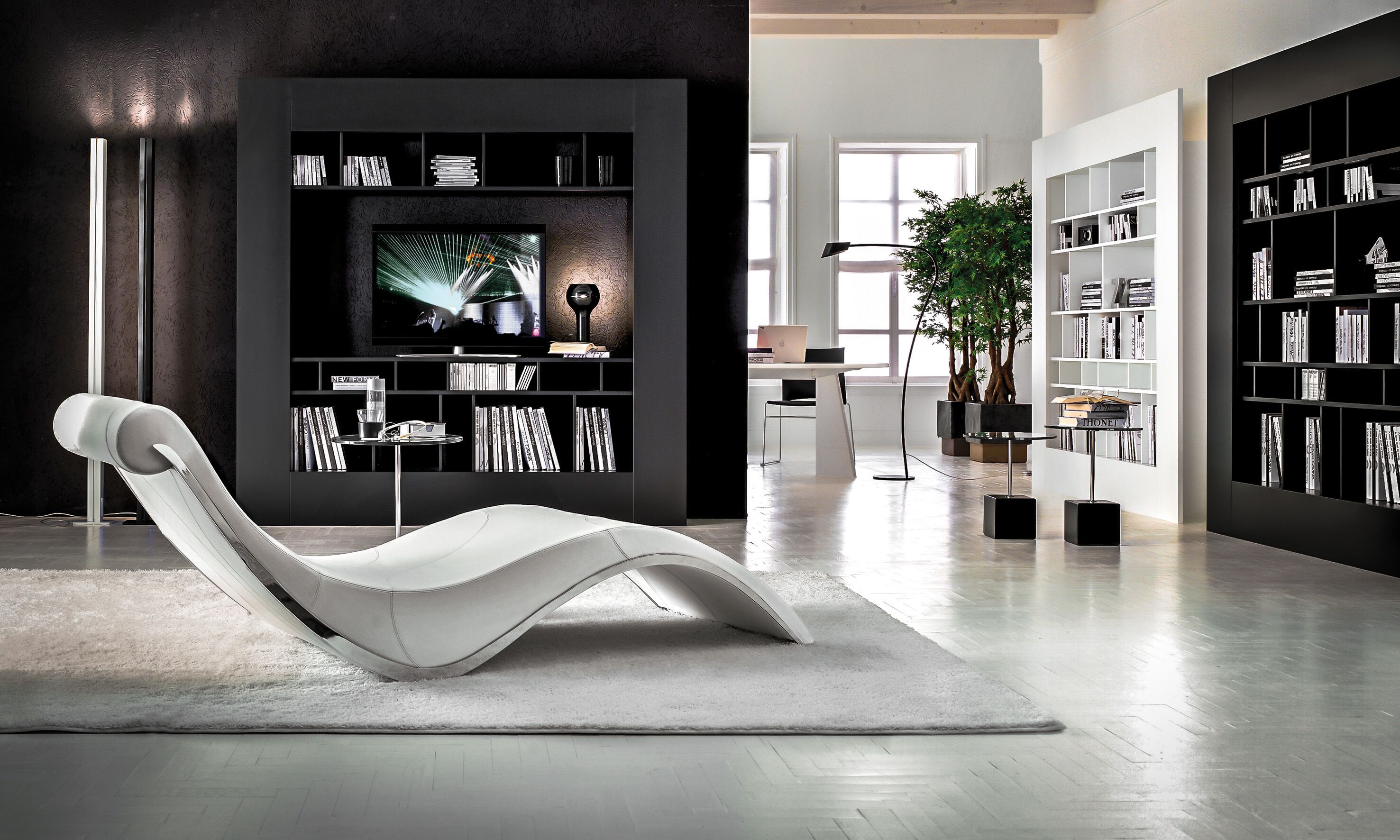 Кожаный шезлонг Cattelan italia SYLVESTER ARCH-00100721 - Вид №2