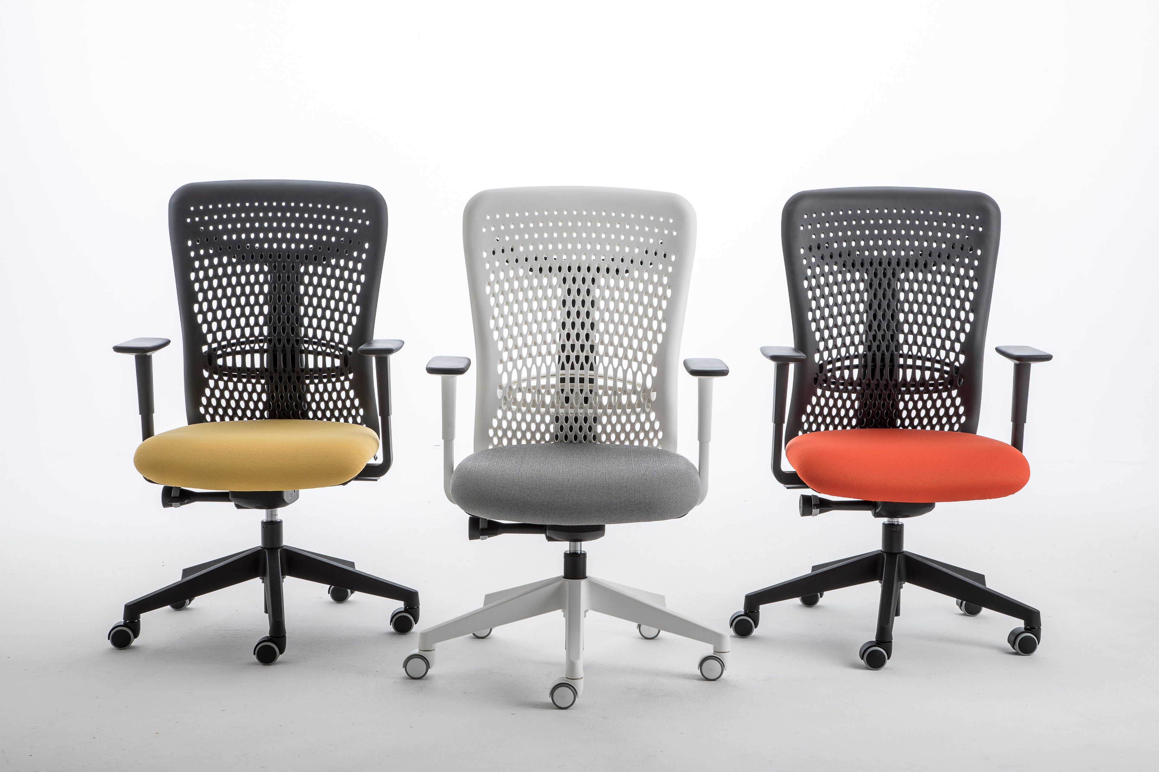 Регулируемое по высоте офисное кресло с колесами и подлокотниками Luxy SmartBack ARCH-00137162 - Вид №10