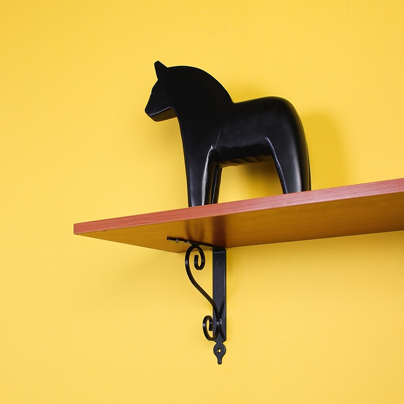 Полка прямоугольная , 600x150x16 мм, вишня LJPS0296 Public Steel Россия  - Вид №1